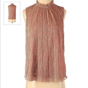eri + ali ciana shimmer top from Anthropologie